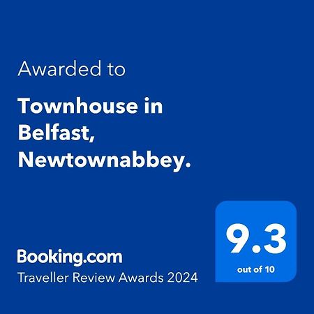 Townhouse In Belfast, Newtownabbey.别墅 外观 照片